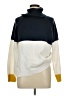 Joules Color Block Blue Turtleneck Sweater Size 10 - photo 1