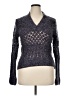 Kenneth Cole New York Metallic Gray Pullover Sweater Size XL - photo 1