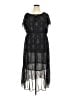 Style&Co 100% Polyester Paisley Black Casual Dress Size 2X - photo 1