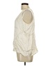 J.Jill 100% Silk Ivory Sleeveless Silk Top Size Lg Petite - photo 5
