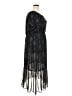 Style&Co 100% Polyester Paisley Black Casual Dress Size 2X - photo 4