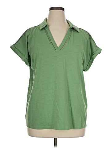 Lane Bryant Short Sleeve Blouse (view 1)