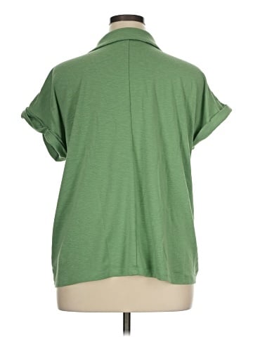 Lane Bryant Short Sleeve Blouse (view 2)
