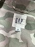 Gap 100% Cotton Camo Green Windbreaker Size M - photo 6