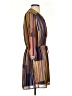 DR2 100% Polyester Stripes Brown Casual Dress Size XS - photo 4