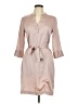 H&M 100% Polyester Tan Casual Dress Size 6 - photo 1