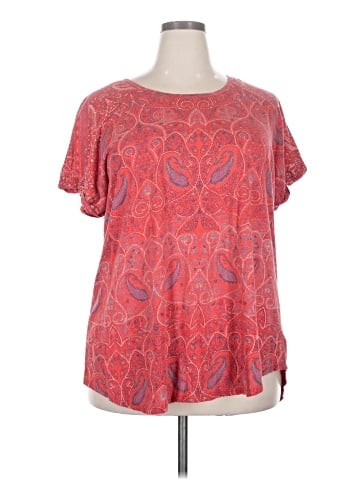 Lucky Brand Short Sleeve Blouse (view 1)