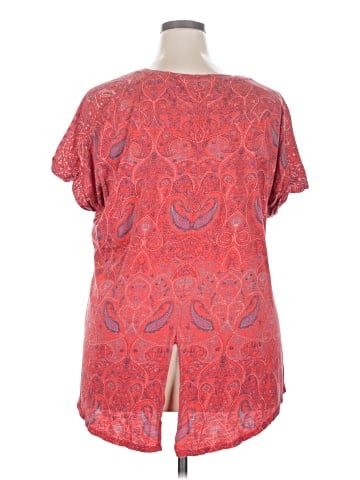 Lucky Brand Short Sleeve Blouse (view 2)