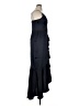 Xscape 100% Polyester Blue Black Cocktail Dress Size 14 - photo 4