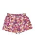 Lily White 100% Rayon Floral Pink Shorts Size M - photo 2