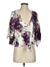 Lovestitch 100% Rayon White 3/4 Sleeve Blouse Size S - photo 1