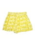 Elevenses 100% Viscose Print Yellow Shorts Size M - photo 2