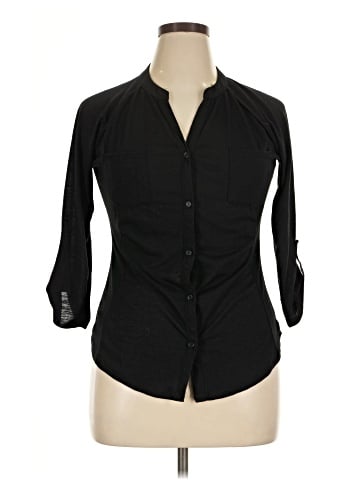 Almost Famous 3/4 Sleeve Blouse (view 1)