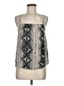 Topshop Silver Sleeveless Blouse Size 6 - photo 1