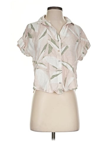 Cloth & Stone Short Sleeve Blouse (view 1)