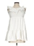 Zara White Casual Dress Size 10 - photo 1