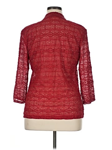 Alfani 3/4 Sleeve Button-Down Shirt (view 2)