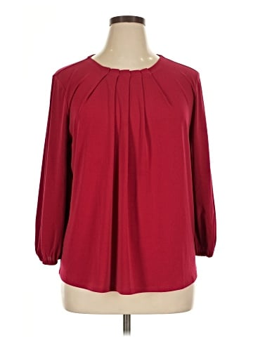 Adrianna Papell 3/4 Sleeve Blouse (view 1)