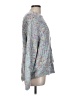 Very J Tweed Blue Pullover Sweater Size L - photo 4