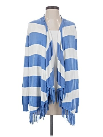 Blue Saks Fifth Avenue Cardigan (view 1)