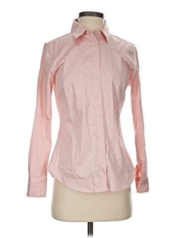 Banana Republic Factory Store Long Sleeve Button-Down Shirt (view 1)