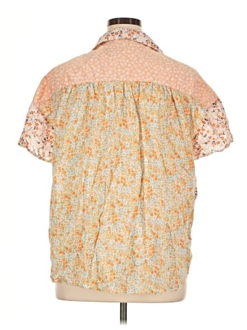 American Eagle Outfitters Short Sleeve Blouse (view 2)