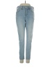 Express Solid Blue Jeans Size 2 - photo 1