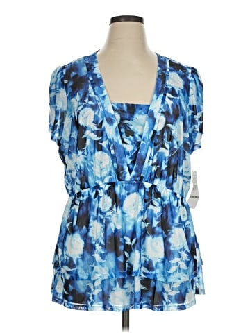 Skye's The Limit Short Sleeve Blouse (view 1)