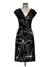 Lady Hathaway Graphic Black Cocktail Dress Size 8 - photo 1