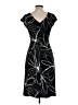 Lady Hathaway Graphic Black Cocktail Dress Size 8 - photo 2