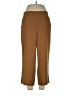 Nine West 100% Polyester Solid Brown Casual Pants Size L - photo 1