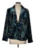 Chico's Paisley Blue Blazer Size Lg (2) - photo 1
