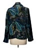 Chico's Paisley Blue Blazer Size Lg (2) - photo 2