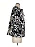 Chico's 100% Polyester Floral Black Jacket Size Sm (0.5) - photo 4