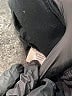 Hatch Solid Black Active Pants Size Med Maternity (2) - photo 7