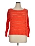 August Silk Orange Pullover Sweater Size XL - photo 1