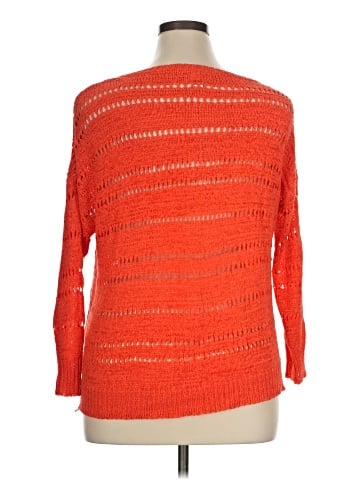 August Silk Pullover Sweater (view 2)