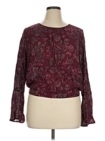 Melrose and Market Long Sleeve Blouse (view 1)