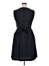 H&M Solid Black Casual Dress Size 14 - photo 2