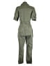 Paige Solid Green Jumpsuit Size 6 - photo 2