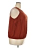 Torrid Brown Sleeveless Blouse Size 2X Plus (2) - photo 4
