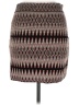 Maje Chevron-herringbone Black Casual Skirt Size EU (FR) 38 / US 6 - photo 2