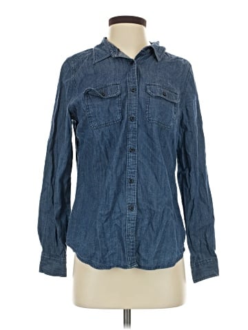St. John's Bay Long Sleeve Button-Down Shirt (view 1)
