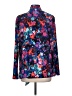 Kasper Floral Damask Multi Color Blue Kimono Size L - photo 2