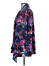 Kasper Floral Damask Multi Color Blue Kimono Size L - photo 5