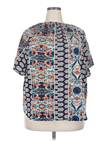 Unbranded Short Sleeve Blouse (view 1)