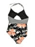 Cupshe Floral Black One Piece Swimsuit Size L - photo 2