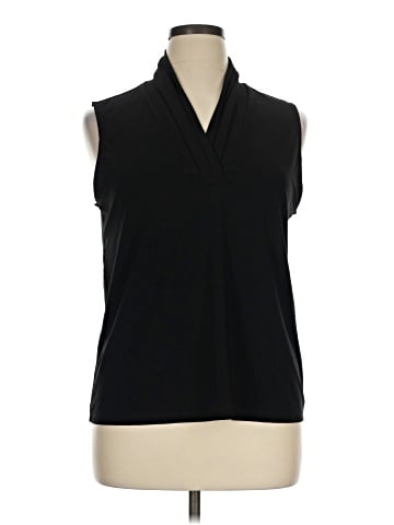 Anne Klein Sleeveless Blouse (view 1)