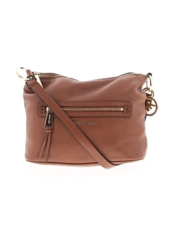 MICHAEL Michael Kors Leather Crossbody Bag (view 1)