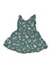 Cat & Jack 100% Rayon Floral Teal Dress Size 7 - 8 - photo 2